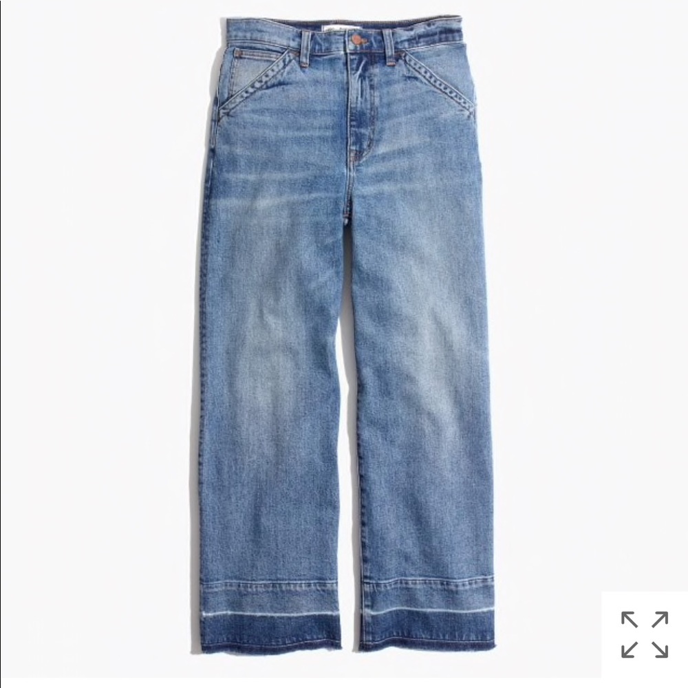 Madewell wise leg crop with drop hem-27